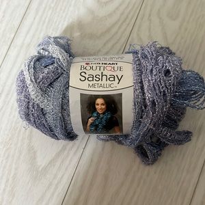 I skein Red Heart Boutique Sashay Metallic